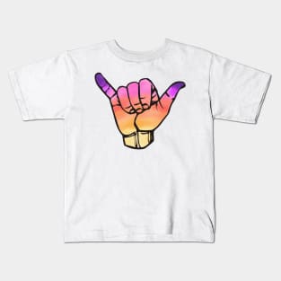 Sunset Tie Dye Kids T-Shirt